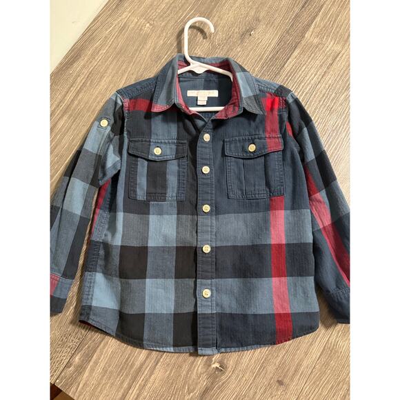 BURBERRY Kids Shirts 100% cotton - 4Y